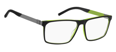 Premium Men Tommy Hilfiger Eyeglasses: TH 1828 - Black Green(2) - SpecSMART Eye Clinic (Diagonal View)